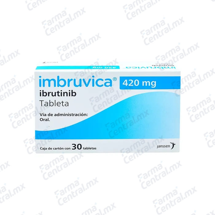Imbruvica 420 mg con 30 tabletas - Ibrutinib