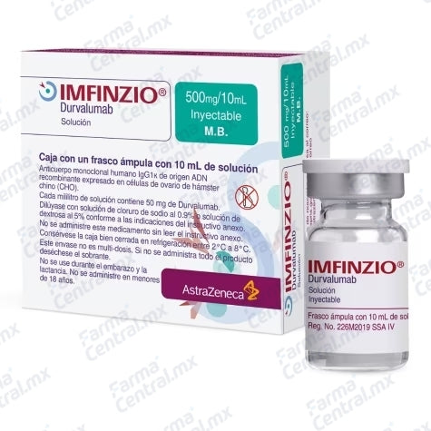 Imfinzio 500mg inyectable frasco - Durvalumab