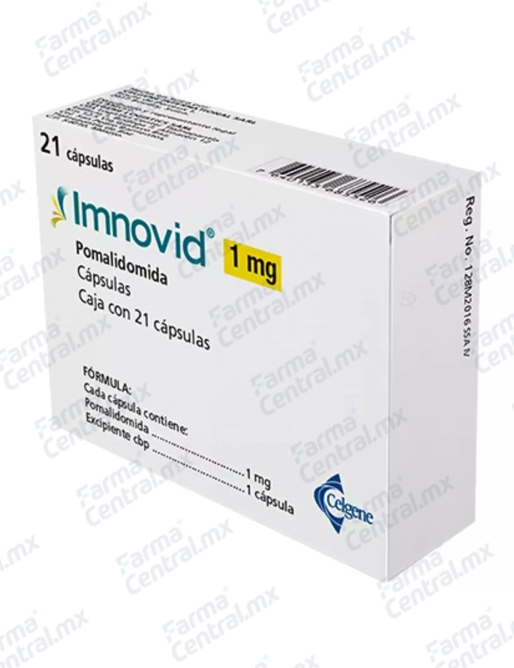 Imnovid 1 mg con 21 capsulas - Pomalidomida