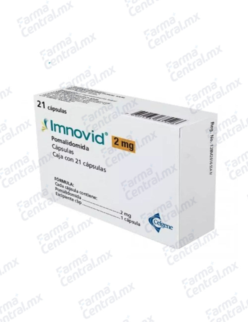 Imnovid 2 mg con 21 capsulas - Pomalidomida