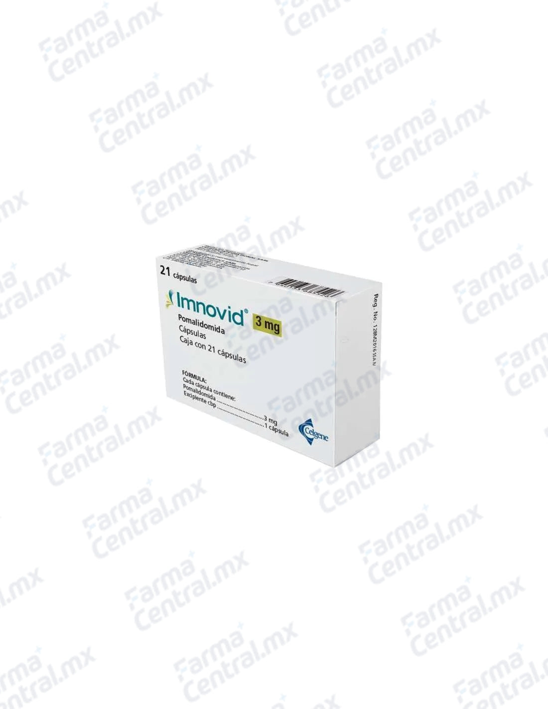 Imnovid 3mg con 21 capsulas - Pomalidomida