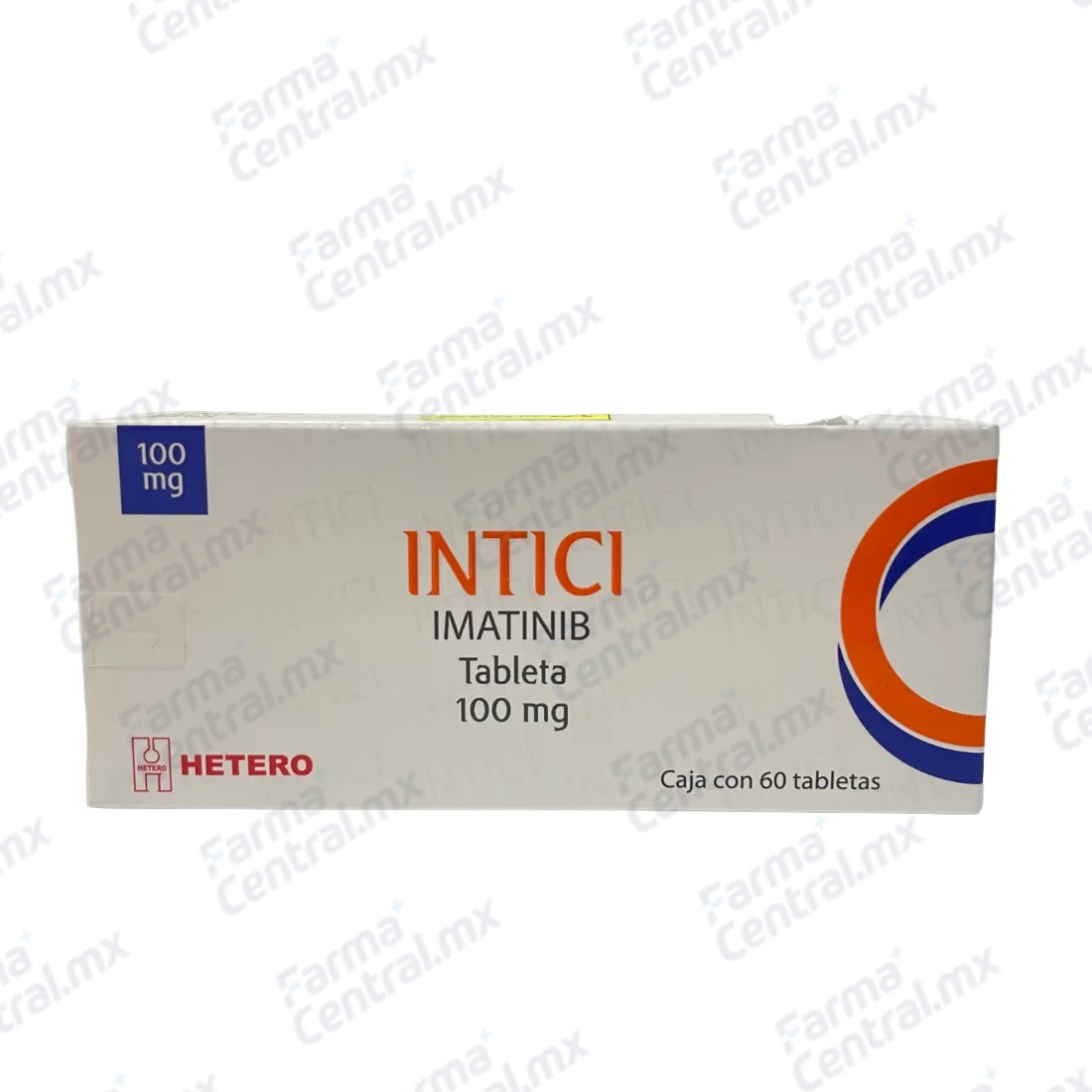 Intici 100 mg con 60 tabletas - Imatinib
