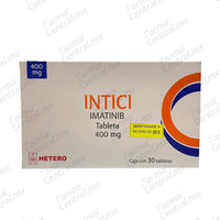 Intici 400 mg con 30 tabletas - Imatinib