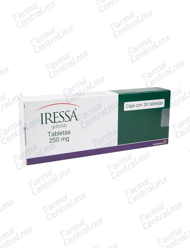 Iressa 250 mg con 30 tabletas - Gefitinib 250 mg con 30 tabletas