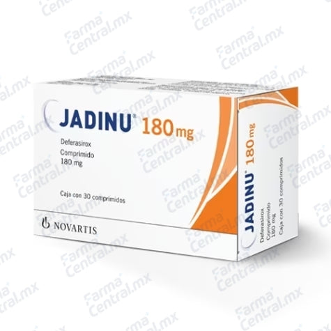 Jadinu 180 mg con 30 comprimidos - Deferasirox