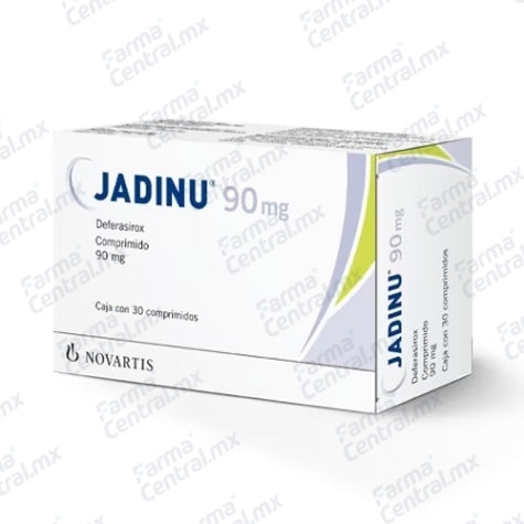 Jadinu 90 mg con 30 comprimidos - Deferasirox