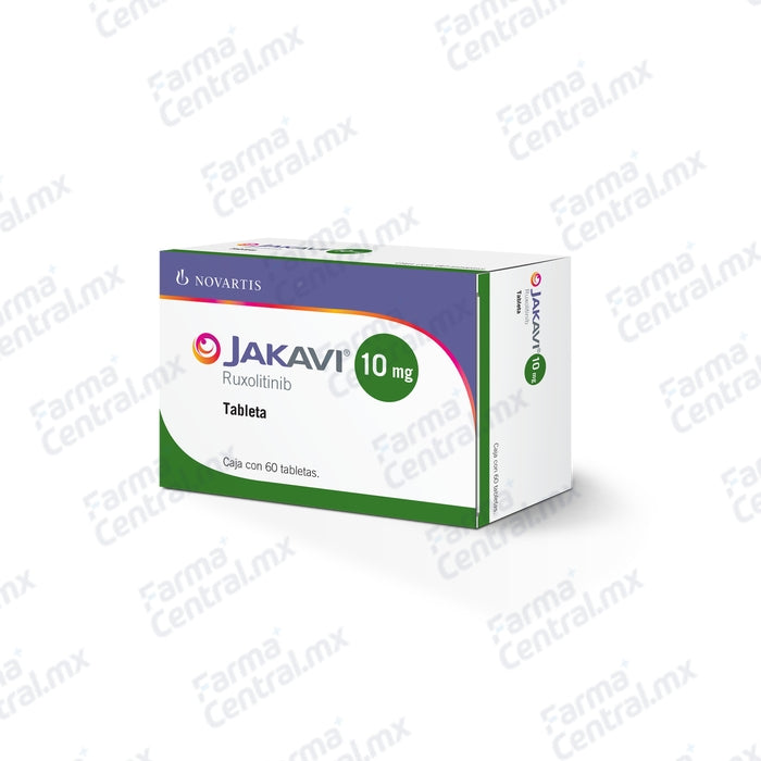Jakavi 10 mg con 60 tabletas - Ruxolitinib