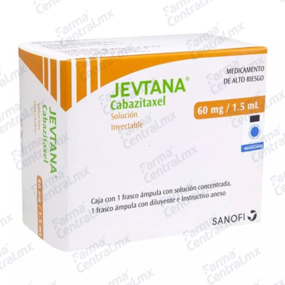 Jevtana 60 mg solucion inyectable - Cabazitaxel