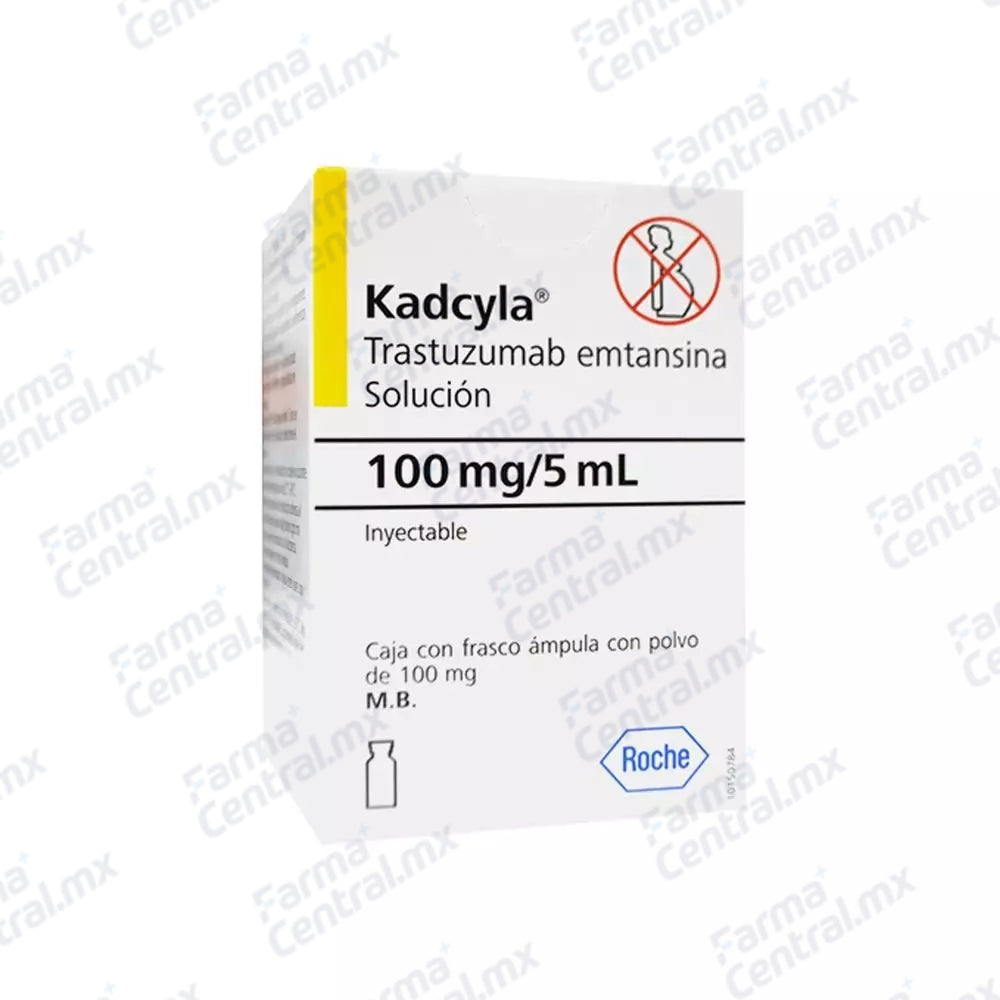 Kadcyla 100 mg solucion inyectable - Trastuzumab Emtansina