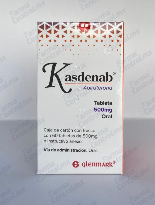 Kasdenab 500 mg con 60 tabletas - Abiraterona