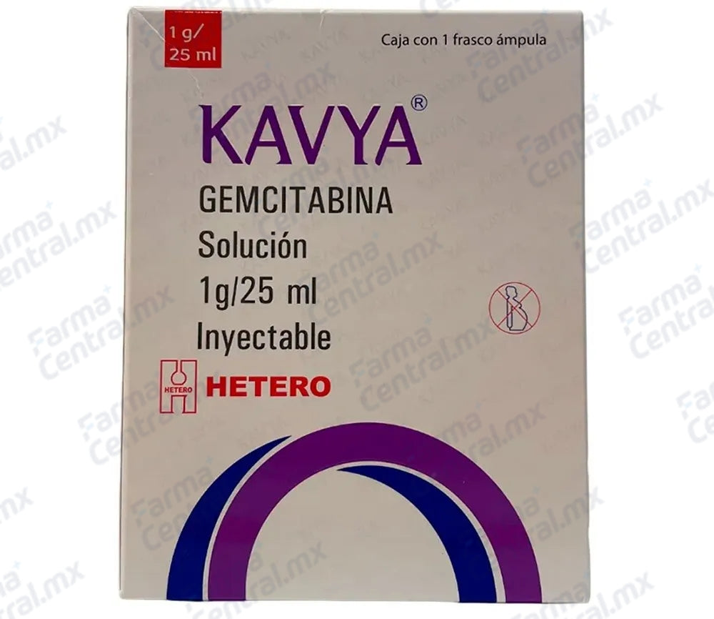 Kavya 1,000 mg solucion inyectable - Gemcitabina
