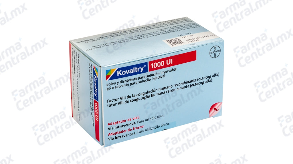Kovaltry 1,000 ui solucion inyectable - Octocog Alfa