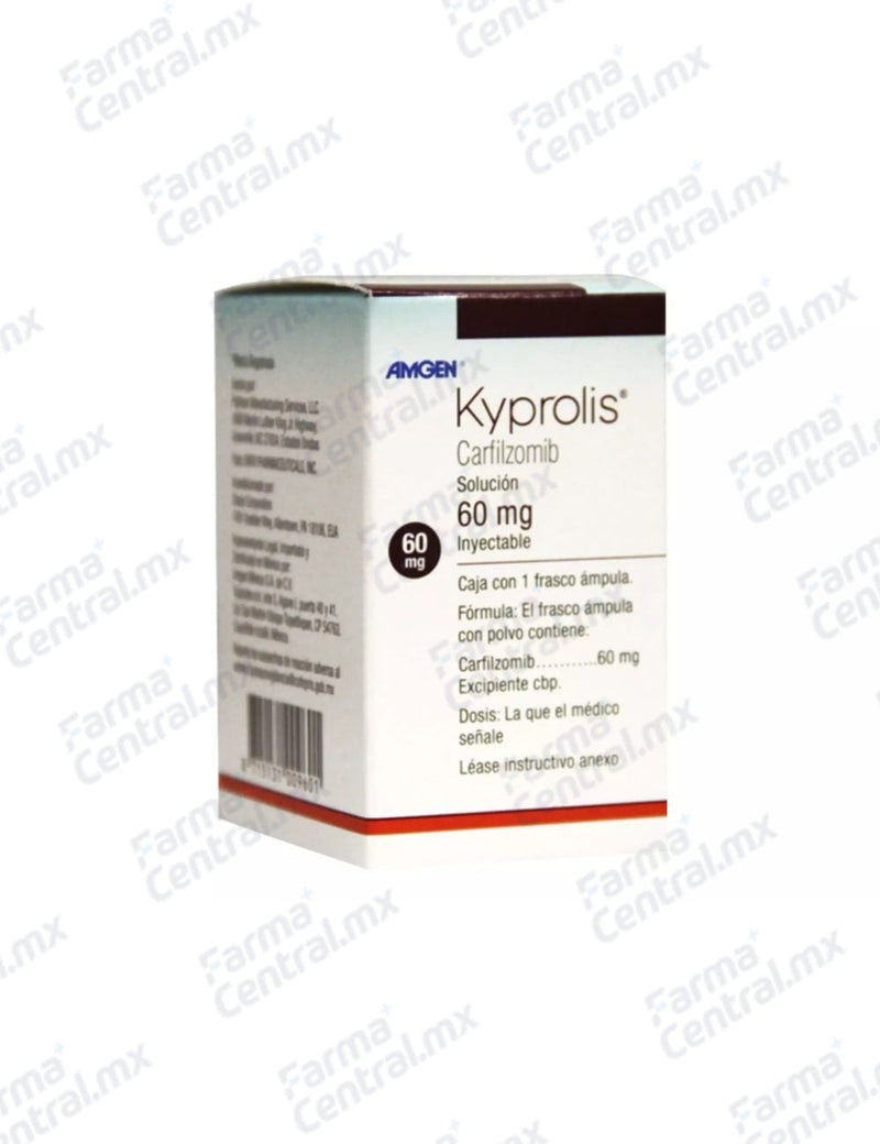 Kyprolis 60mg inyectable - Carfilzomib