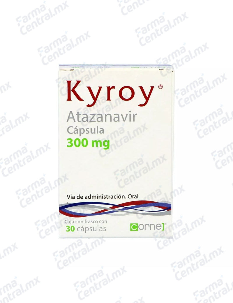Kyroy 300 mg con 30 capsulas - Atazanavir