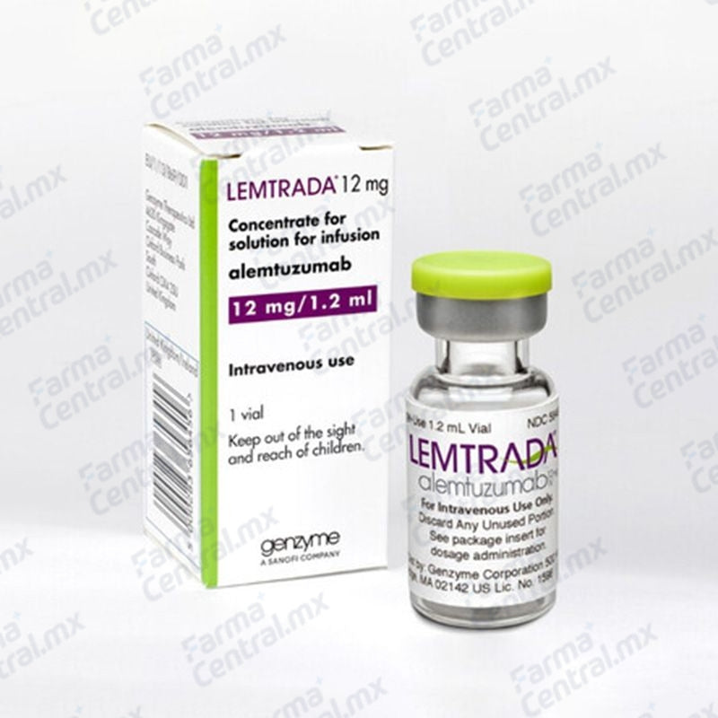 Lemtrada 12 mg solucion inyectable - Alemtuzumab