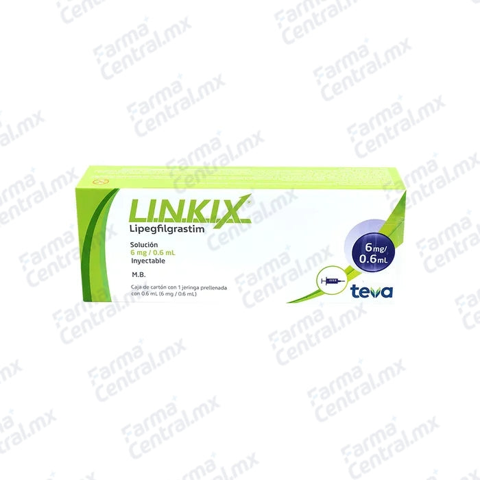 Linkix 6 mg inyectable - Lipegfilgrastim
