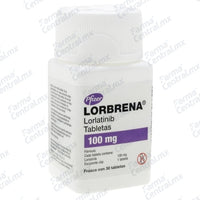 Lorbrena 100 mg con 30 tabletas - Lorlatinib