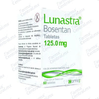 Lunastra 125 mg con 60 tabletas - Bosentan