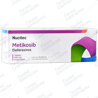 Metikosib 500 mg con 28 tabletas - Deferasirox