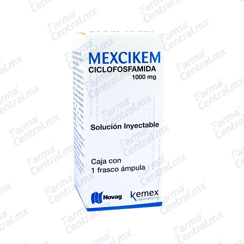 Mexcikem 1,000 mg inyectable - Ciclofosfamida