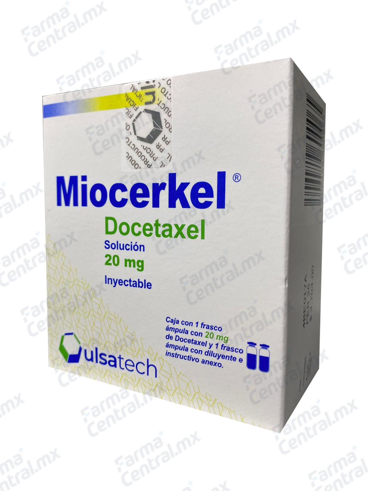 Miocerkel 20 mg solucion inyectable - Docetaxel