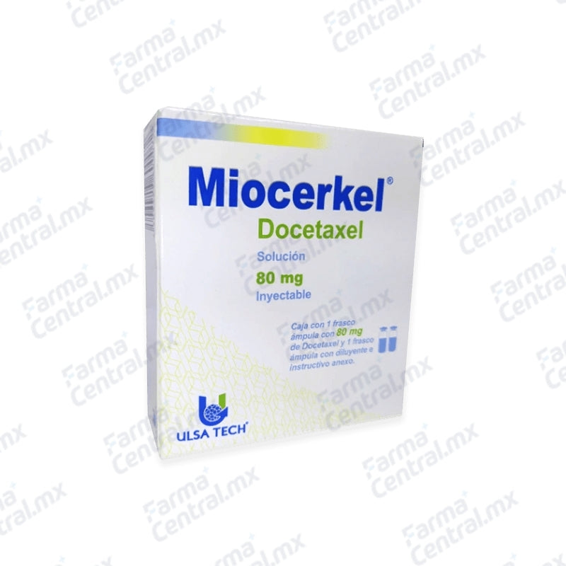 Miocerkel 80 mg solucion inyectable - Docetaxel