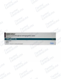 Mircera 100 mcg solucion inyectable - Metoxipolietilenglicol / Eritropoyetina Beta