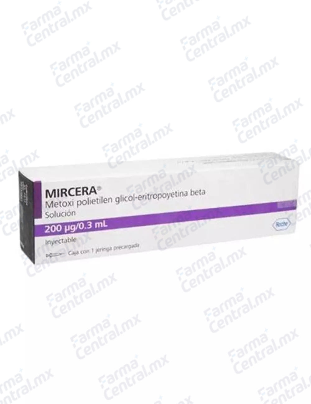 Mircera 200mcg solucion inyectable - Metoxipolietilenglicol / Eritropoyetina Beta