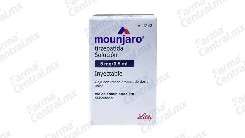 Mounjaro 5mg/0.5mL solucion inyectable - Tirzepatida