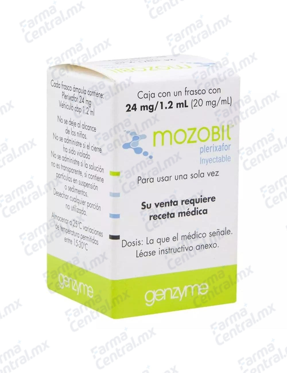 Mozobil 24 mg solucion inyectable - Plerixafor