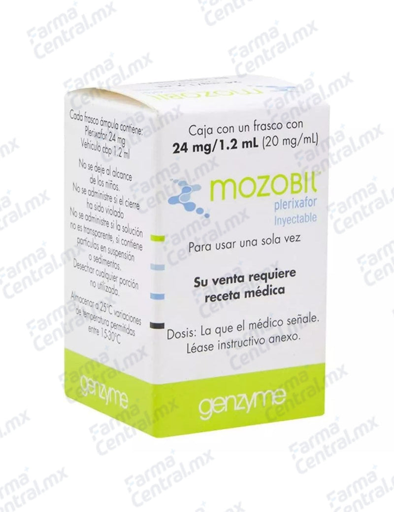 Mozobil 24 mg solucion inyectable - Plerixafor