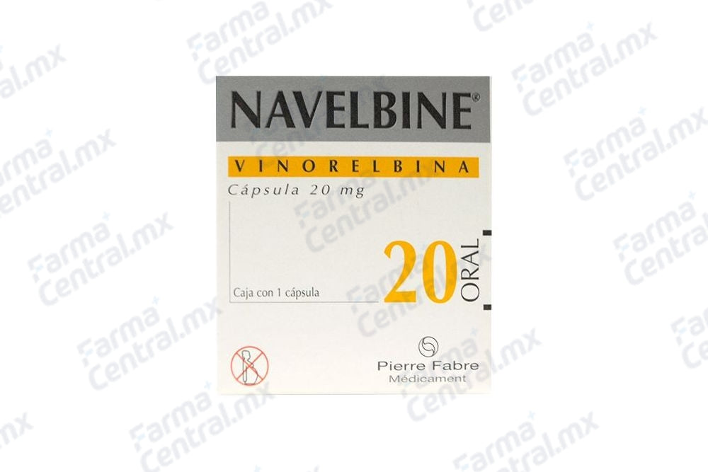 Navelbine 20 mg con 1 capsula - Vinorelbina