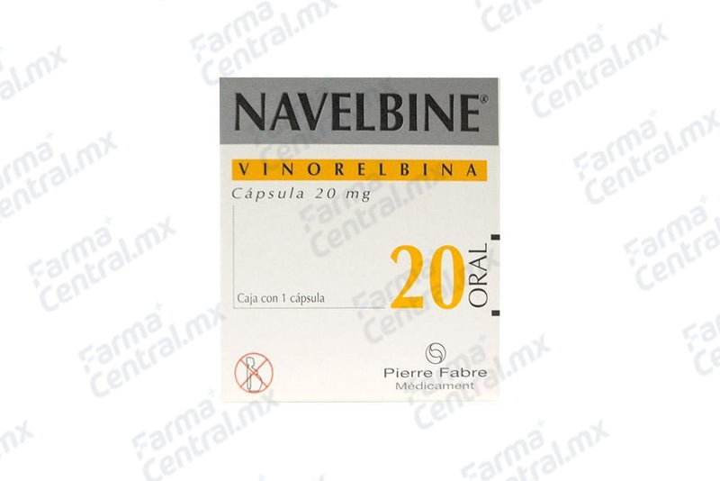 Navelbine 20 mg con 1 capsula - Vinorelbina
