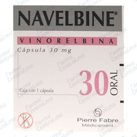 Navelbine 30 mg con 1 capsula - Vinorelbina
