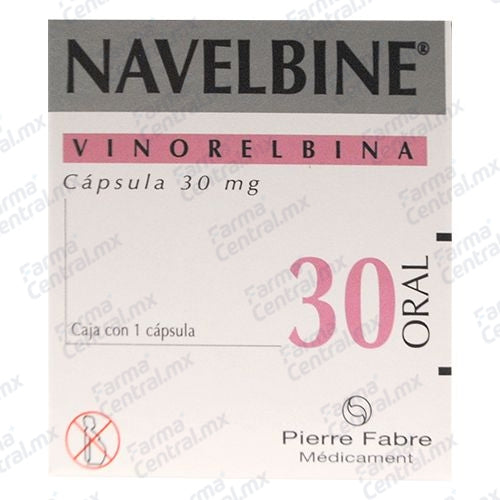 Navelbine 30 mg con 1 capsula - Vinorelbina