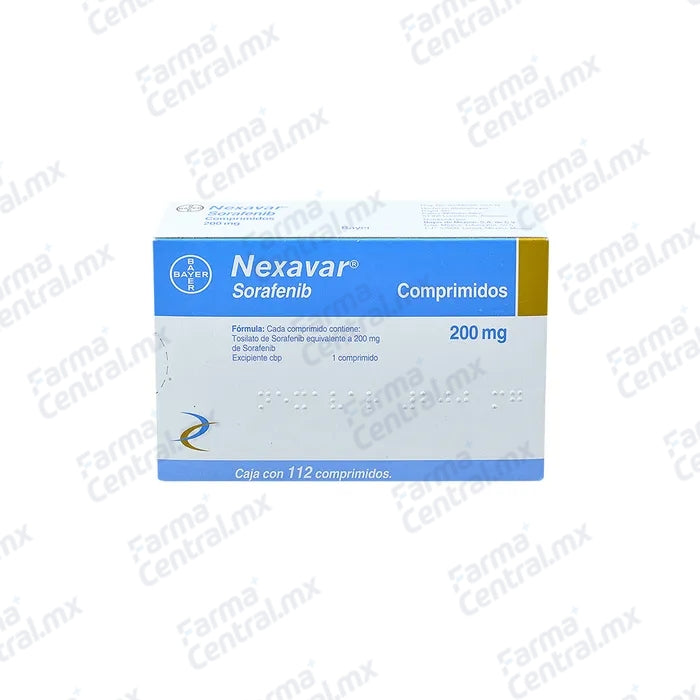 Nexavar 200 mg con 112 comprimidos - Sorafenib