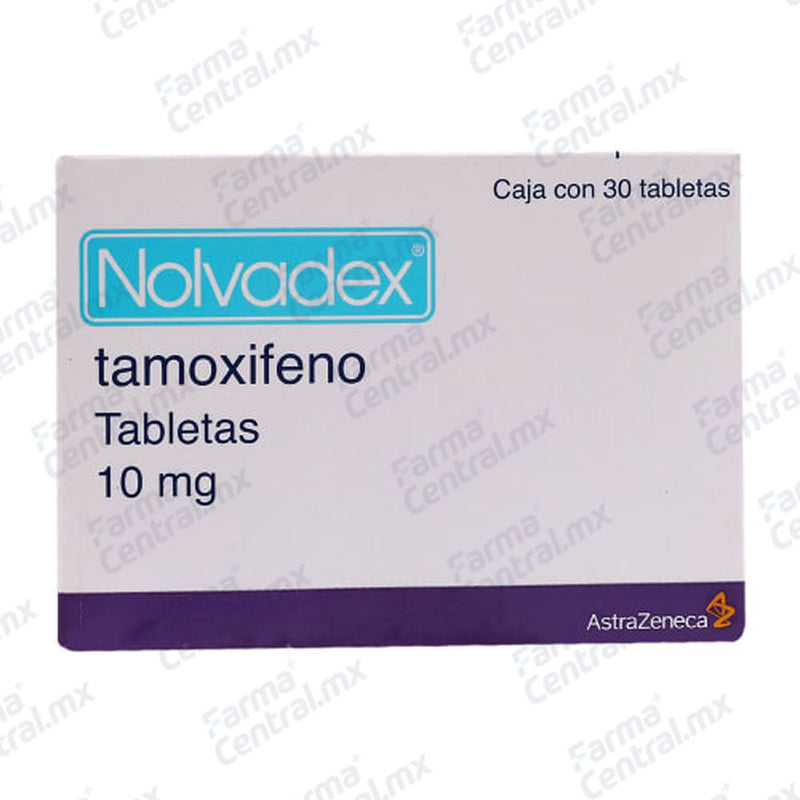 Nolvadex 10 mg con 30 tabletas - Tamoxifeno