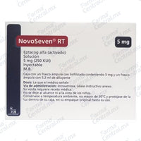 NovoSeven RT 5 mg inyectable - Eptacog Alfa activado