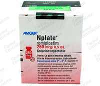 Nplate 250 mcg solucion inyectable - Romiplostim