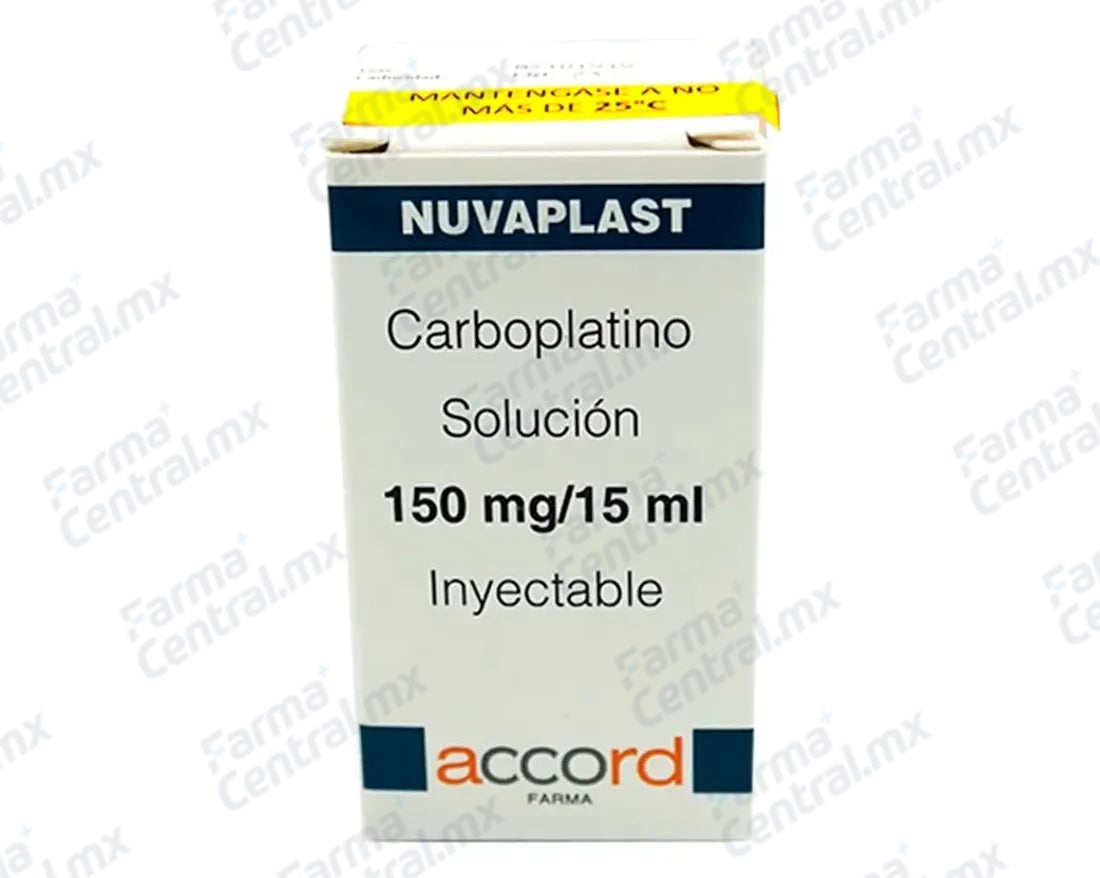 Nuvaplast 150 mg solucion inyectable - Carboplatino
