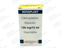 Nuvaplast 150 mg solucion inyectable - Carboplatino