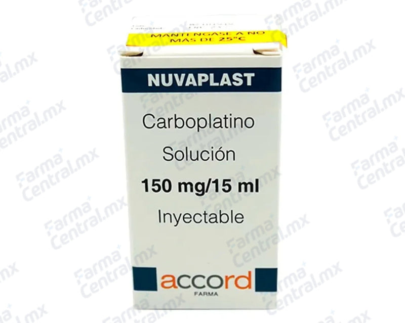 Nuvaplast 150 mg solucion inyectable - Carboplatino