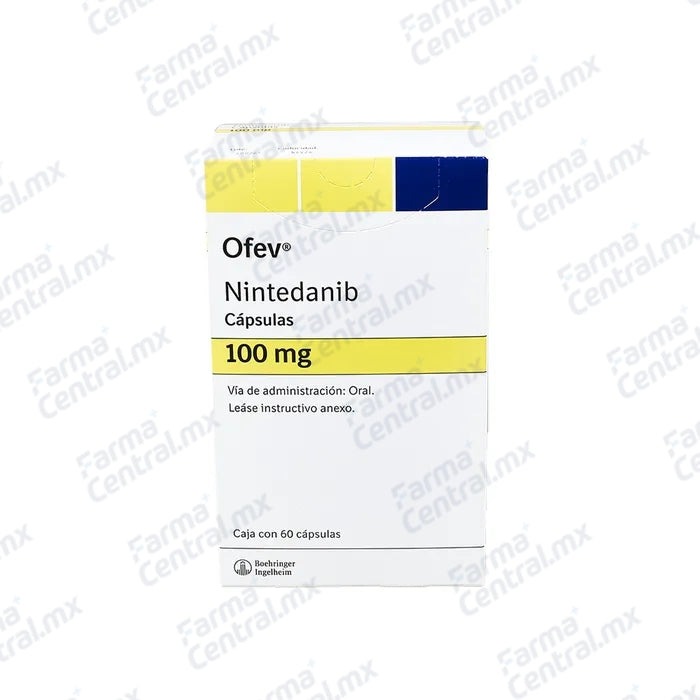 Ofev 100 mg con 60 capsulas - Nintedanib