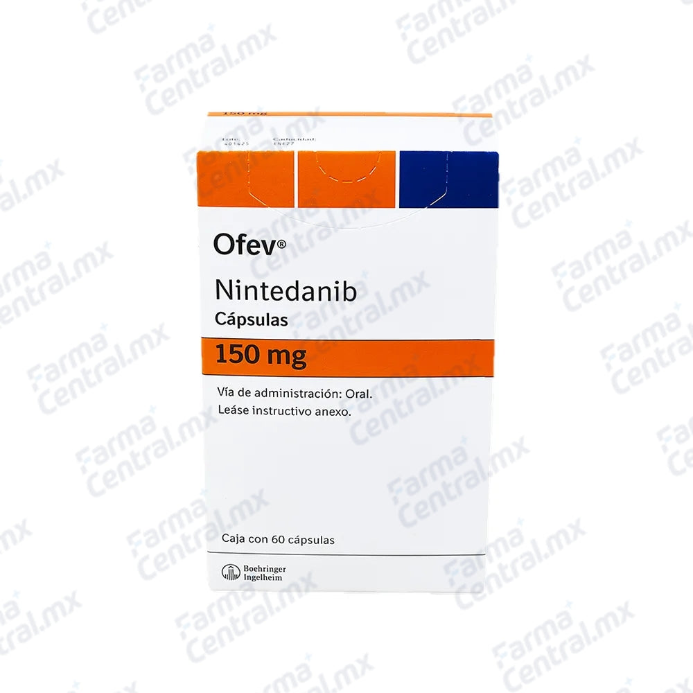 Ofev 150 mg con 60 capsulas - Nintedanib