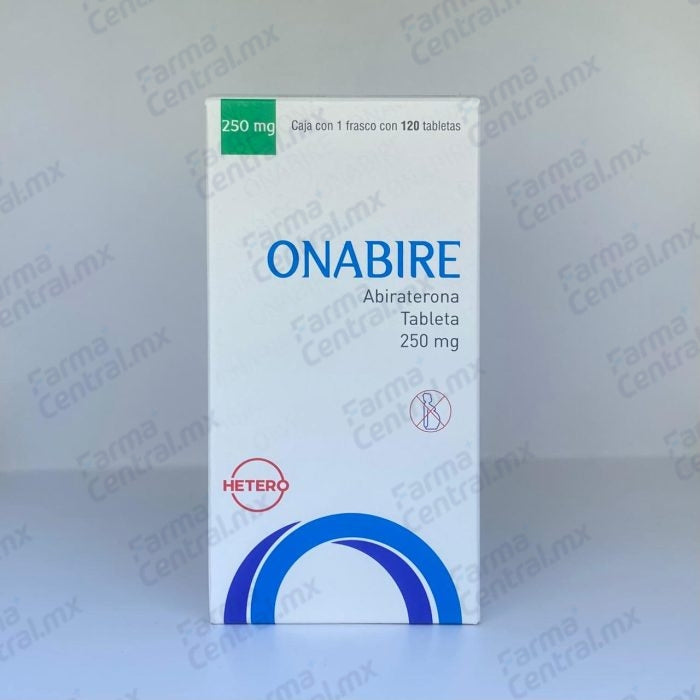 Onabire 250 mg con 120 tabletas - Abiraterona