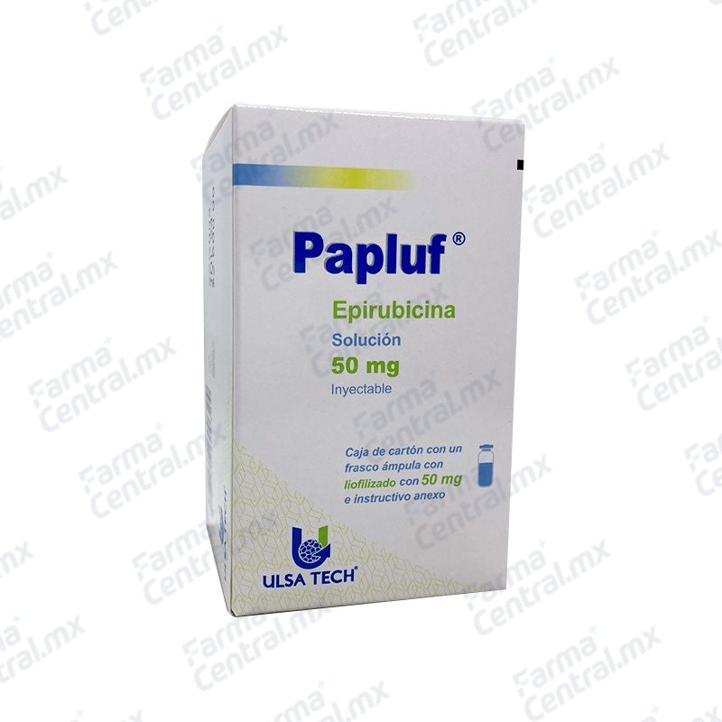 Papluf 50mg solucion inyectable - Epirubicina