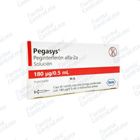 Pegasys 180 mcg solucion inyectable - Peginterferon Alfa 2A