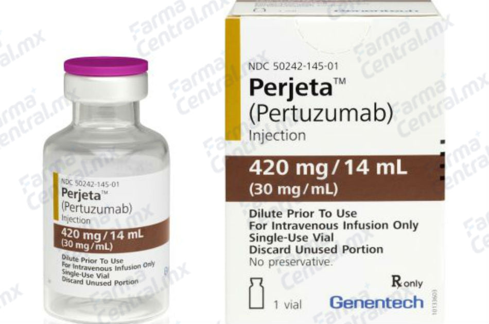 Perjeta 420 mg solucion inyectable - Pertuzumab