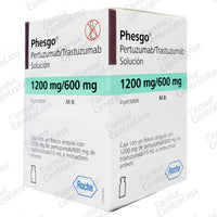 Phesgo 1200mg / 600mg solucion inyectable - Pertuzumab / Trastuzumab