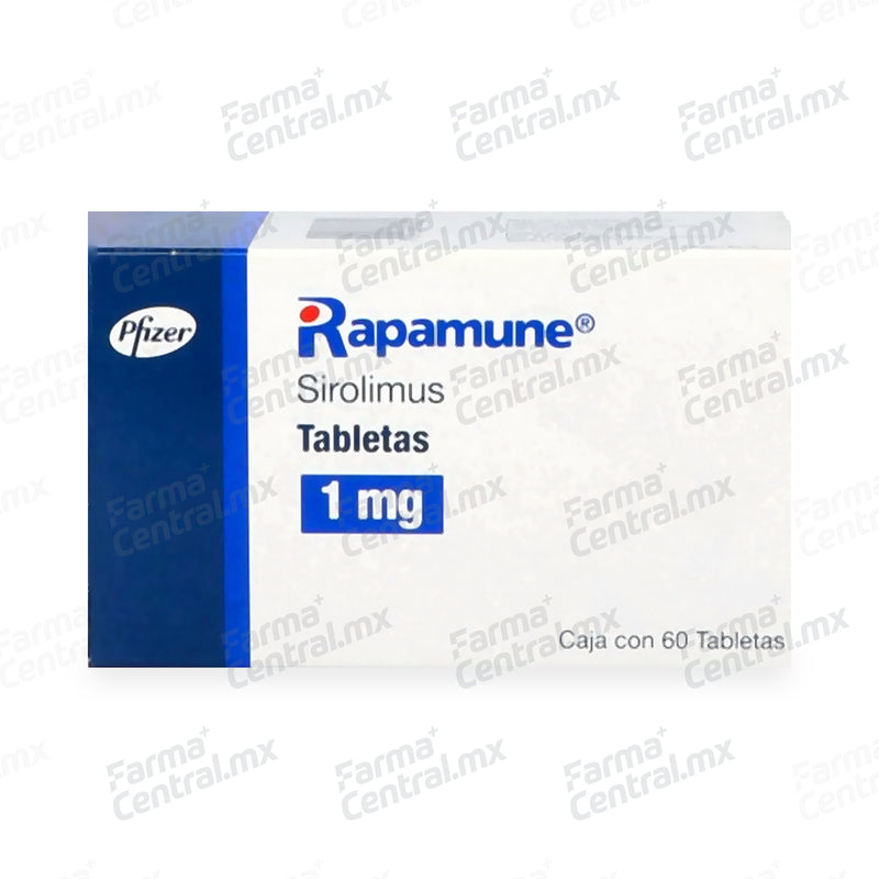 Rapamune 1 mg con 60 tabletas - Sirolimus